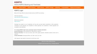 
                            4. KSRTC Login