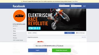 
                            8. KTM NEDERLAND - Shop | Facebook