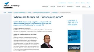 
                            8. KTP Associate profiles - Aston University