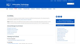 
                            1. KU Email | Information Technology