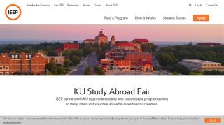 
                            8. KU Study Abroad Fair | ISEP Study Abroad