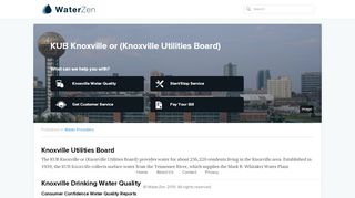 
                            5. KUB Knoxville or (Knoxville Utilities Board) - Drinking ...