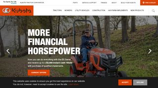 
                            6. Kubota | Farm Equipment, Construction Equipment, Mowers, UTV