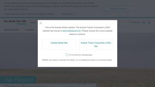 
                            4. Kubota Global Site