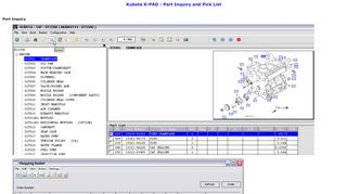 
                            4. Kubota K-PAD - Part Inquiry and Pick List - dis …