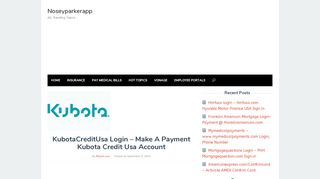 
                            3. KubotaCreditUsa Login – Make A Payment Kubota Credit USA ...