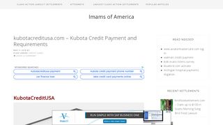 
                            7. kubotacreditusa.com - Kubota Credit Payment and ...