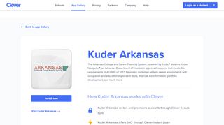 
                            6. Kuder Arkansas - Clever application gallery | Clever