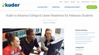 
                            5. Kuder to Advance College & Career Readiness for Arkansas Students ...