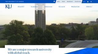 
                            4. ku.edu - Welcome to the University of Kansas | The ...