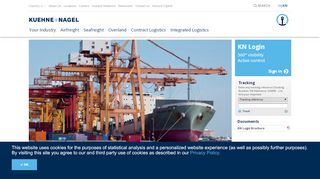 
                            5. Kuehne + Nagel: KN Login - kn-portal.com