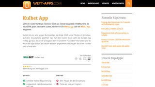 
                            7. Kulbet App - Kulbet mobile für Android, iPhone, iPad