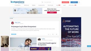 
                            1. Kumpulan Artikel Terbaru Login - Kompasiana.com