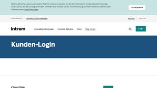 
                            2. Kunden-Login - intrum.ch