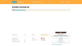 
                            6. Kunden-zentrale.de - Easy Counter