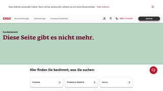 
                            3. Kundenbereich - ergo.de