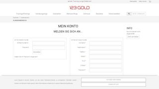 
                            6. Kundenbereich | Ihr Trauring-Spezialist - 123gold.ch