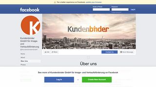 
                            6. Kundenbinder GmbH für Image- und Verkaufsförderung | Facebook