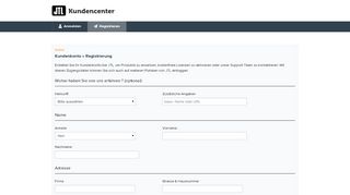
                            7. Kundencenter JTL-Software-GmbH | Registrierung