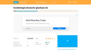 
                            2. Kundenlogin.deutsche-glasfaser.de - Easy Counter