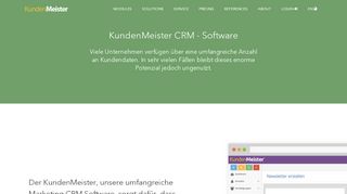 
                            3. KundenMeister CRM - Software