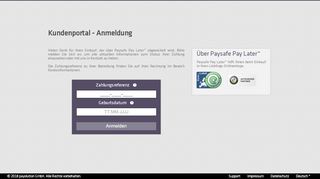 
                            6. Kundenportal - customer.payolution.com