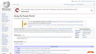 
                            4. Kung Fu Panda World - Wikipedia