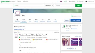 
                            7. Kura - Customer Service Adviser (Scottish Power) | Glassdoor.co.uk