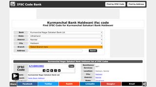 
                            2. Kurmanchal bank haldwani ifsc code