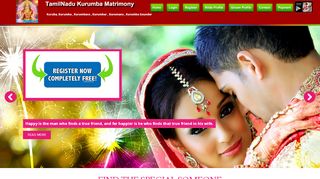 
                            6. Kurumba Matrimony