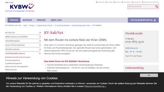 
                            8. KV-SafeNet - Kassenärztliche Vereinigung Baden-Württemberg