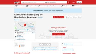 
                            3. KVB Krankenversorgung der Bundesbahnbeamten - Yelp