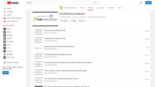 
                            9. kvCORE Basics Webinars - YouTube