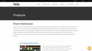 
                            5. KVM Switches - Raritan