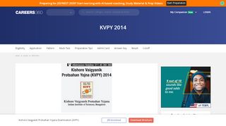 
                            9. KVPY 2014- Eligibility, Application Form, Dates …