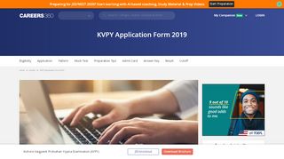 
                            11. KVPY Application Form 2019- Pay Fee till August 25!
