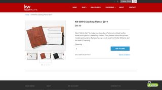 
                            5. KW MAPS Coaching Planner 2019 - KW Red Label