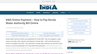 
                            7. KWA Online Payment | Pay Kerala Water Authority Bill ...