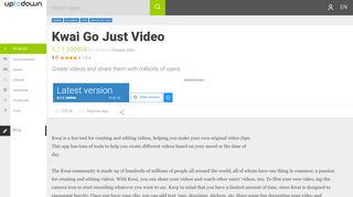 
                            9. Kwai Go Just Video 5.7.1.100994 for Android - Download