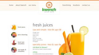 
                            6. Kwench Juice Cafe