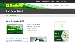 
                            6. Kwik Rewards Club - Kwik Fill