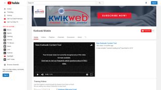 
                            7. Kwikweb Mobile - YouTube