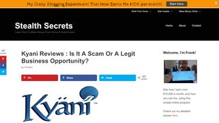 
                            8. Kyani Reviews : Is It A Scam Or A Legit Business ...
