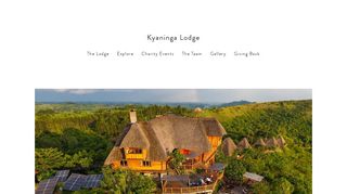 
                            1. Kyaninga Lodge - Luxury in Uganda