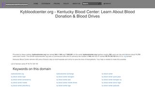 
                            11. Kybloodcenter.org - Kentucky Blood Center: Learn About ...