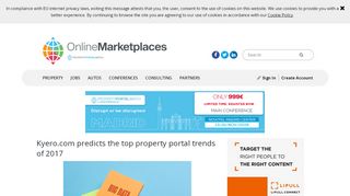 
                            1. Kyero.com predicts the top property portal trends of 2017 | 2016-12-04 ...
