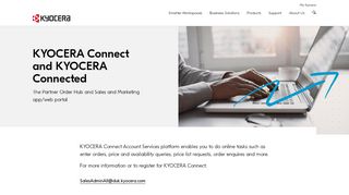 
                            7. KYOCERA Connect and KYOCERA Connected