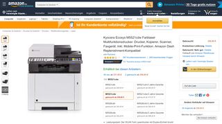 
                            9. Kyocera Ecosys M5521cdw Farblaser: Amazon.de: Computer ...