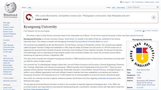 
                            2. Kyungsung University - Wikipedia