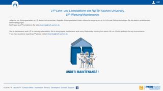 
                            3. L2P Maintenance-Page